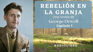 Rebelión en la granja de George Orwell Audiolibro completo Voz humana real [upl. by Targett]