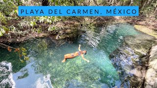 Playa del Carmen  4K Walk on the BEST Beach in Mexico [upl. by Silvanus]