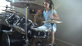 Seven Mary Three quotCumbersomequot a drum cover by Emily [upl. by Siobhan]