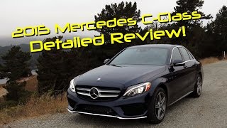 2015 Mercedes CClass C300 4Matic Detailed Review and Road Test [upl. by Leirda]