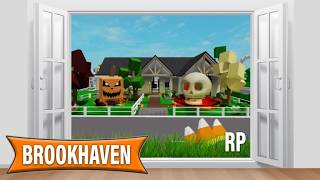 NEW UPDATE IN BROOKHAVEN RP Halloween [upl. by Ardrey727]