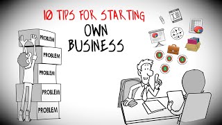 10 Tips for Starting your Own Business  Must Watch [upl. by Titos552]