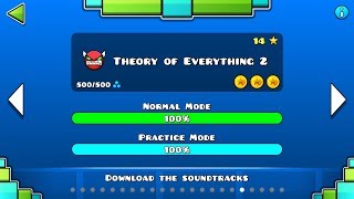 Geometry Dash – “Theory of Everything 2” 100 Complete  GuitarHeroStyles [upl. by Harv]