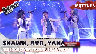 Julesquad shows off their incredible vocal skills with ‘Bridge Over Troubled Water’  The Voice Kids [upl. by Ettevy]