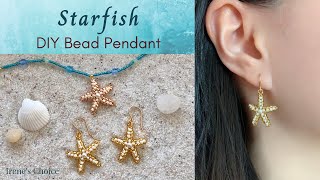 How to Make Starfish Bead Pendants [upl. by Sinegold]