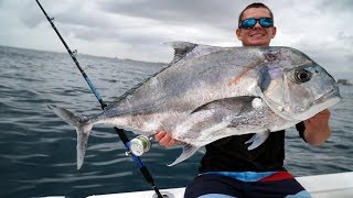 GIANT African Pompano  TROPHY Fish Catch Clean Cook [upl. by Datha]