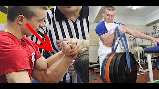 Oleg Zhokh Mutant of Ukraine The future of armwrestling [upl. by Kirrad758]