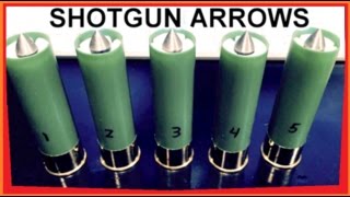 Sabot MicroArrows for SHOTGUN  Experimental Rounds [upl. by Nomihs]