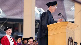 2023 Stanford Commencement speech by John McEnroe [upl. by Kono]