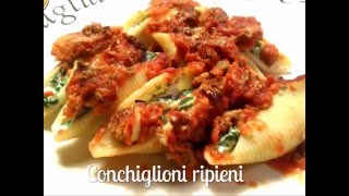 Conchiglioni ripieni light [upl. by Robinetta]