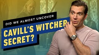 Did We Almost Uncover Henry Cavills Witcher Secret [upl. by Gilson]