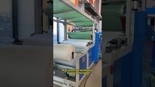 Hot Melt Glue Spray EVA Coating and Lamination MachineHot Glue Melt MachineCompound machine [upl. by Harty]