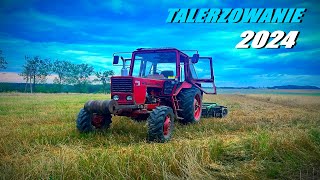 🔥 Talerzowanie 2024 🔥 MTZ 82 w akcji 🔥 🌾 Agro Koluszki 🌾 [upl. by Takeo]