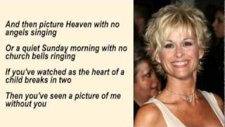 Lorrie Morgan  A Picture Of Me Without You with Lyrics [upl. by Ykcul27]