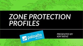 Video Tutorial Zone Protection Profiles [upl. by Ocirne872]