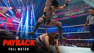 FULL MATCH Rhea Ripley vs Raquel Rodriguez — Womens World Championship WWE Payback 2023 [upl. by Aleahs580]