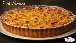 Recette de la Tarte Normande aux Pommes [upl. by Ahsenom]