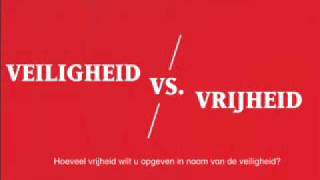 Debat veiligheid vs vrijheid  in het kader van Architecture of Fear [upl. by Harod]