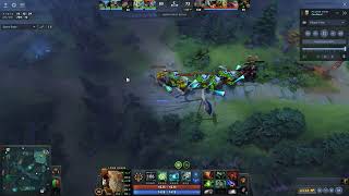 Dota 2  Lone Druid Rats unwinnable 1 hour 25 mins ranked game [upl. by Nnael138]