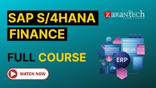 SAP S4HANA Finance Training  Full Course  ZaranTech [upl. by Silirama]