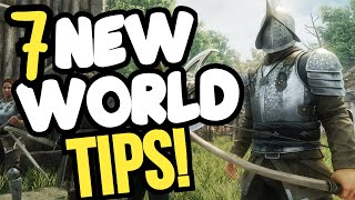 New World Beginners Guide 💥  7 TIPS To Start Amazons NEW MMO Right 💥 [upl. by Ciro]