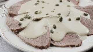 Vitello Tonnato con Aceite de Oliva Virgen Extra y Mayonesa Ybarra [upl. by Eoin674]