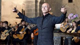 Orchestre de Guitares de Barcelone  quotCanariosquot Gaspar Sanz Arles sur Tech Abbaye Sainte Marie [upl. by Deehahs]