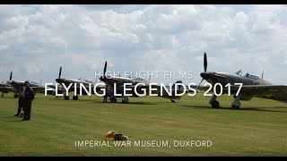 Flying Legends 2017  IWM Duxford  Full show Sunday [upl. by Enilrae]