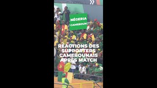 Les à côté de la CAN Réactions des supporter camerounais shorts [upl. by Adnerb716]