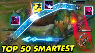 TOP 50 SMARTEST LEAGUE OF LEGENDS CLIPS OF 2023 [upl. by Ginsburg]