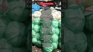 Berastagi harga Sayurmayur food petani tomat [upl. by Eimac898]