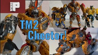 TransArt BWM09 BLADE LEOPARD shadow Transformers Beast Wars Masterpiece TransMetal 2 Cheetor Review [upl. by Kielty]