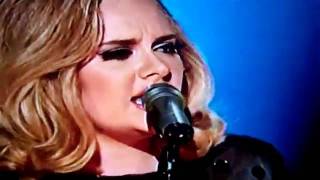 Adele Performing Rolling in the Deep  the 2012 Grammy Awards [upl. by Yaned357]