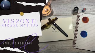 Visconti Mythos Mirage Apollo amp Poseidon  Review [upl. by Aribold]