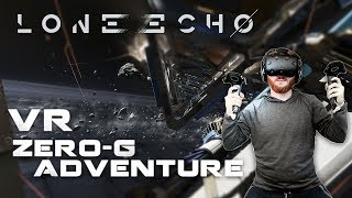 Lone Echo VR spacewalking gameplay on HTC Vive with Revive [upl. by Giwdul]