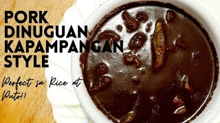 MalaGoldilocks na PORK DINUGUAN  Pork Dinuguan KAPAMPANGAN STYLE RECIPE Mommas Kitchen Grabby ​ [upl. by Dollie]