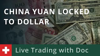 Live Trading with Doc 1208 China Yuan locked to Dollar [upl. by Mahla988]