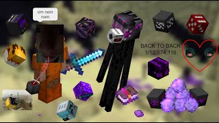 enderman slayer experience Hypixel Skyblock [upl. by Harras]