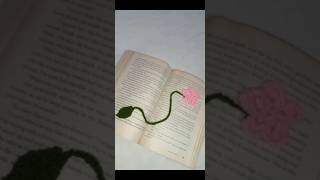 Flower bookmark music pop shorts crochet crocheting lyrics cover song youtubeshorts rose [upl. by Thor]