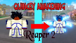 Roblox  Reaper 2 How to get Quincy Awakening [upl. by Layla941]