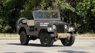 1953 Willys M38A1 Military Jeep SOLD  136591 [upl. by Robinetta]