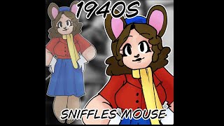 1940s Sniffles Mouse Speedpaint [upl. by Ecerahc]