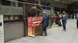 Random Connolly station Dublin Piano Play [upl. by Tedmund90]