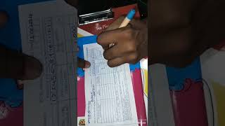 UNIONBANK cash deposit form filling [upl. by Anirahtak827]