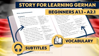 German Story for Beginners A11 – A21 Improve your Listening and Reading Comprehension 🎓 ✅ [upl. by Adnorrehs920]