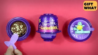 Cadbury Dairy Milk LICKABLES  Pokemon Inside 【 GiftWhat 】 [upl. by Noiwtna]