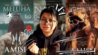 Reaction and review of The Shiva Trilogy by Amish Tripathi  Is it Worth The Hype Part 13  VLOG [upl. by Yennep]