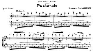 Germaine Tailleferre  Pastorale in D Major 1919 [upl. by Eigna]