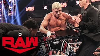 FULL MATCH – Cody Rhodes brings chaos after Heyman warns him of Rock challenge Raw Feb 26 2024 [upl. by Ahcarb]