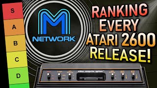 The Ultimate M NetworkAtari 2600 Tier List  ALL RELEASED GAMES RANKED [upl. by Woodcock]